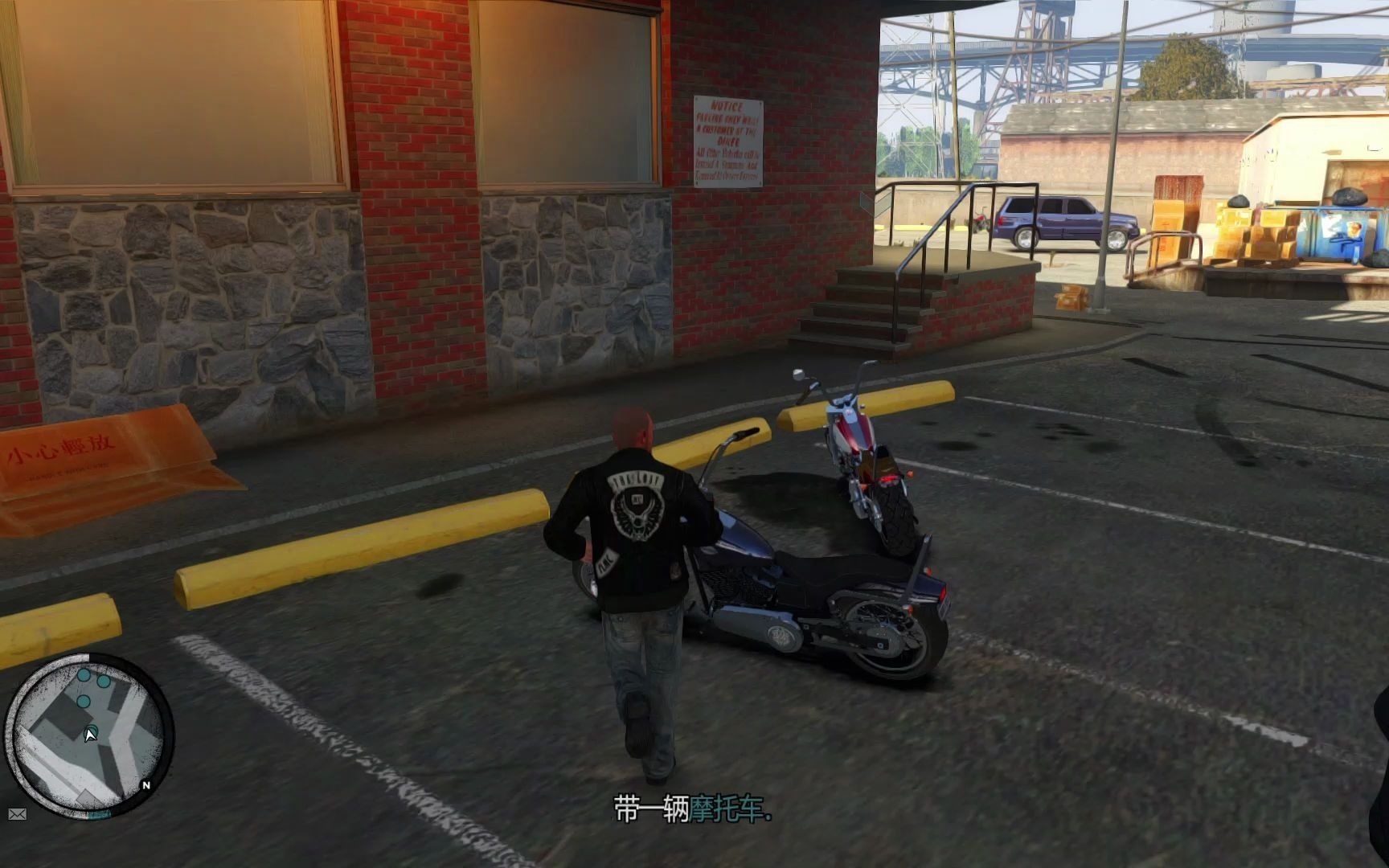 gta4强尼篇主线第5期:自由城摩托车 政治,沙鹰比短管霰弹nb多了