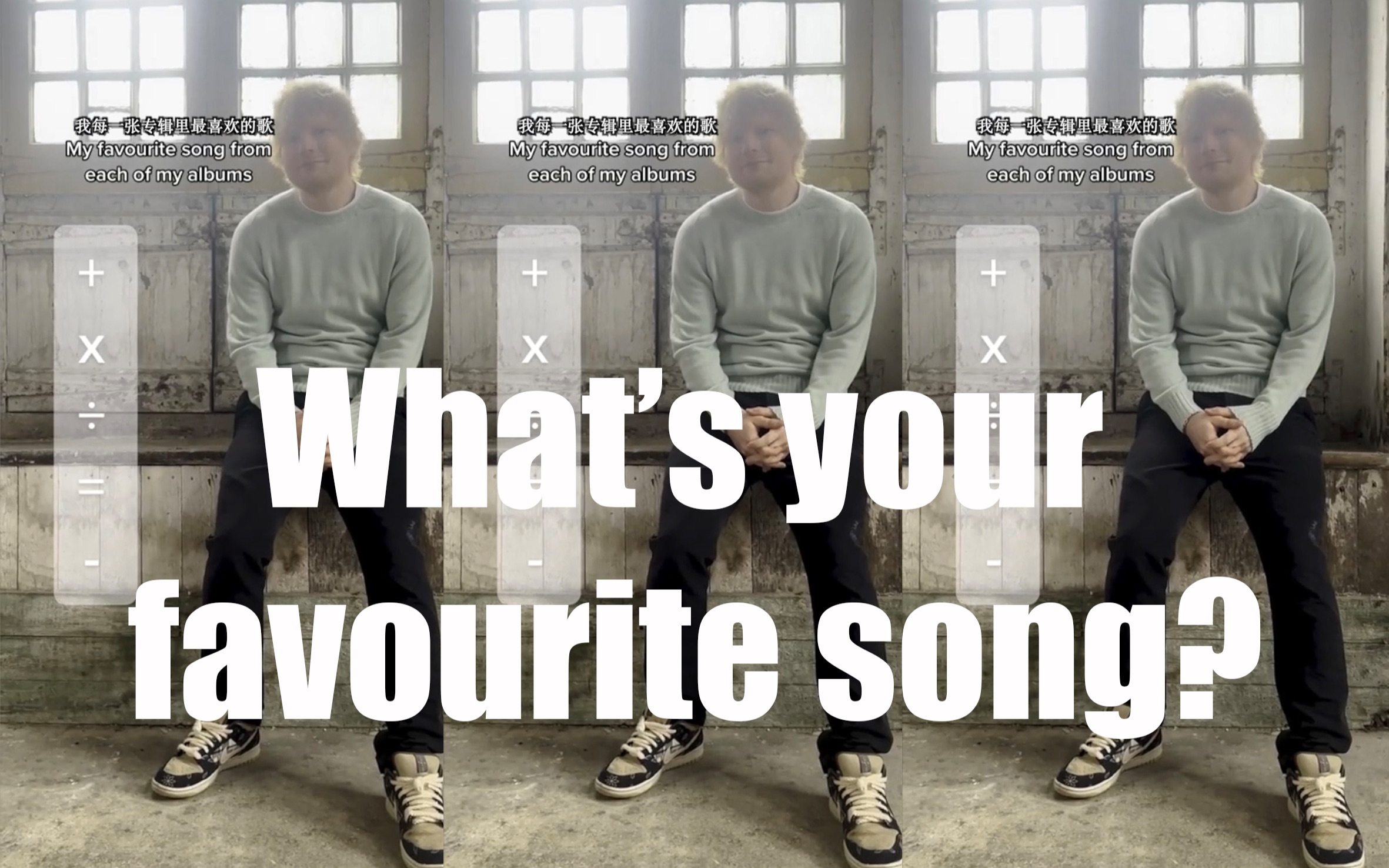 Favourite Song From Each Album?-EdSheeran-EdSheeran-哔哩哔哩视频