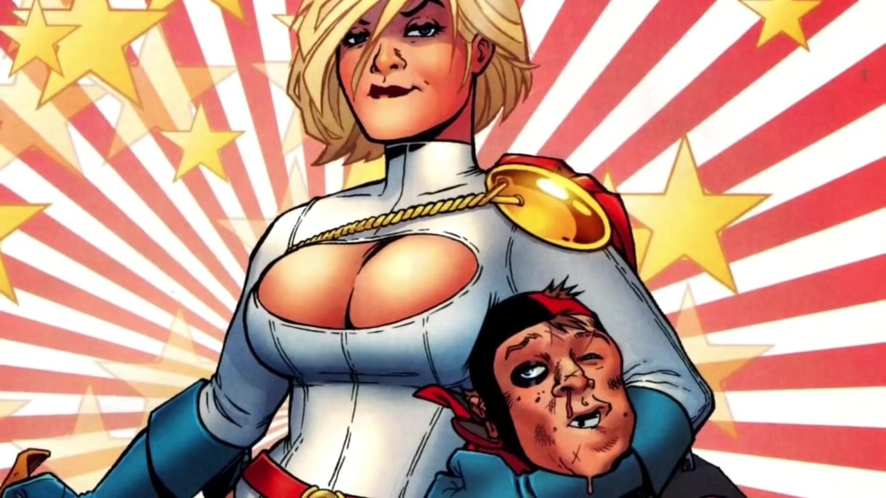 superhero throwdown- wonder woman vs power girl