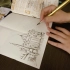【考古手帐】在梵蒂冈时画在旅行手帐中的建筑速写