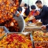 15元重庆街头体验7荤15素自助，大锅红烧肉、麻辣水煮鱼、大鸡腿随便吃