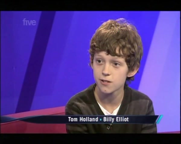 tomholland荷兰弟在billyelliot时期的一个小采访