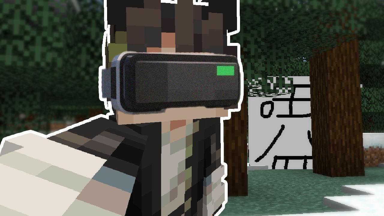 妖魔的世界，但是戴上了VR