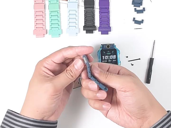 乐琪 适用小天才电话手表Z98765321磁吸闪扣表带 适配Q2A Q1 D3 D2 D1