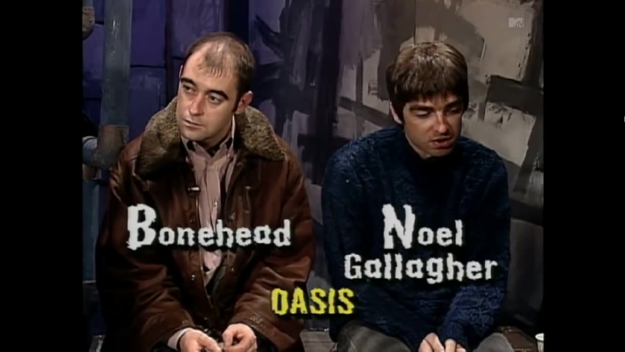 oasis - noel gallagher & bonehead mtv interview