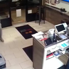 女司机真是不靠谱，一脚油门冲进商店，监控拍下全过程