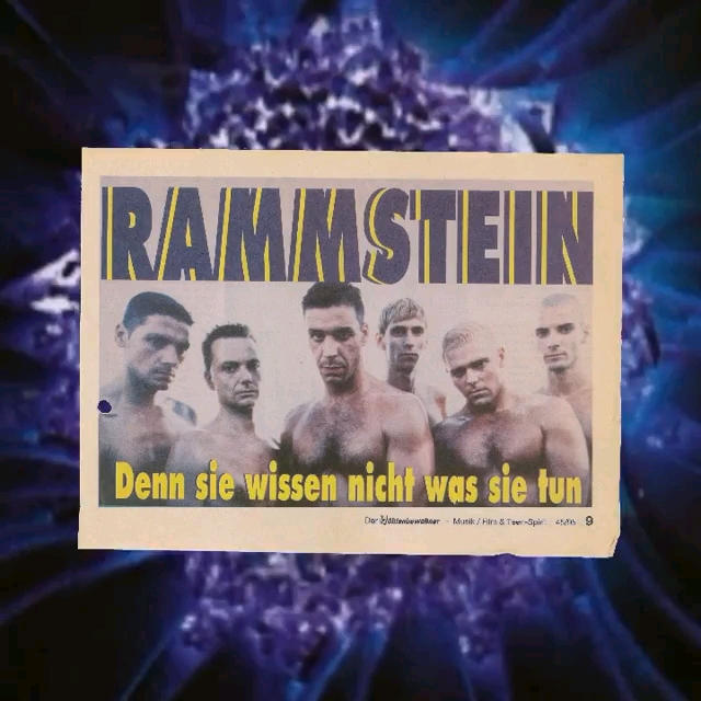 Rammstein Herzeleid专辑 25周年_哔哩哔哩_bilibili