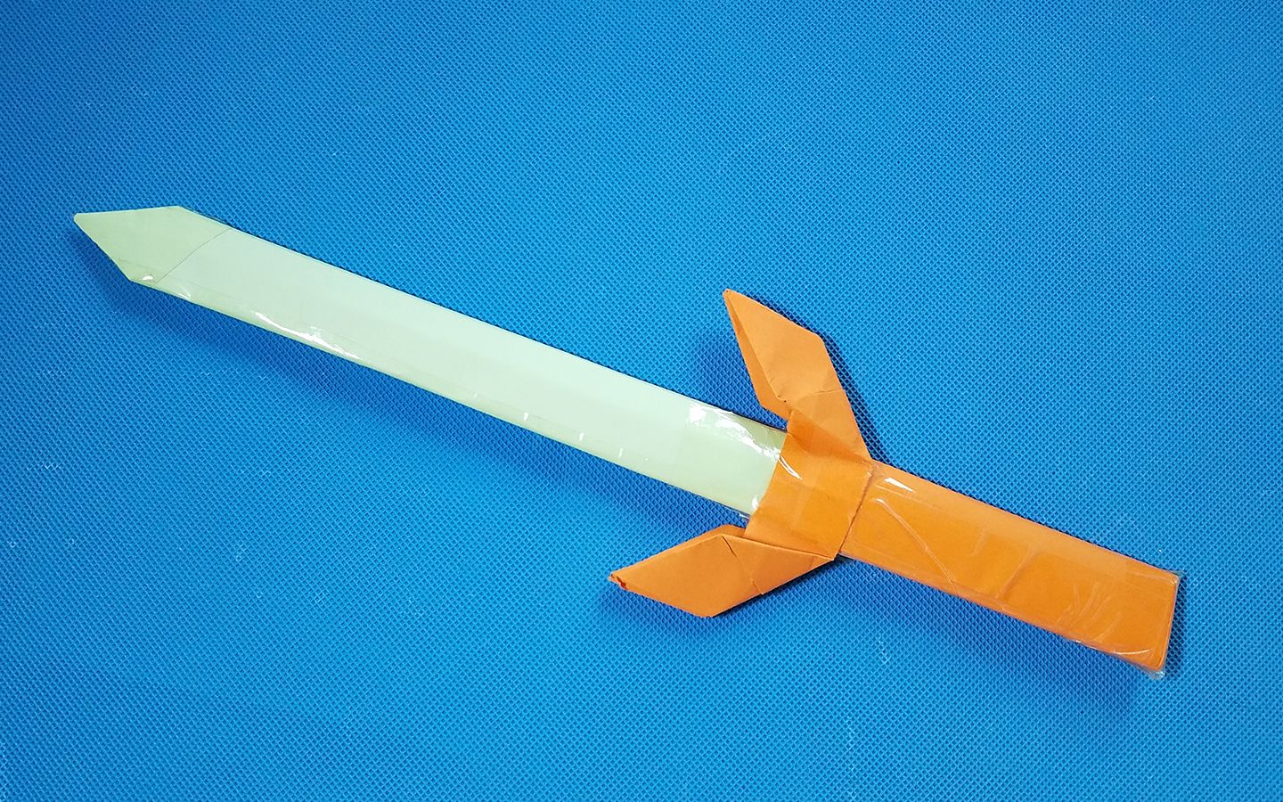 折纸王子 忍者纸宝剑 讲解详细一看就会 做一个给孩子玩