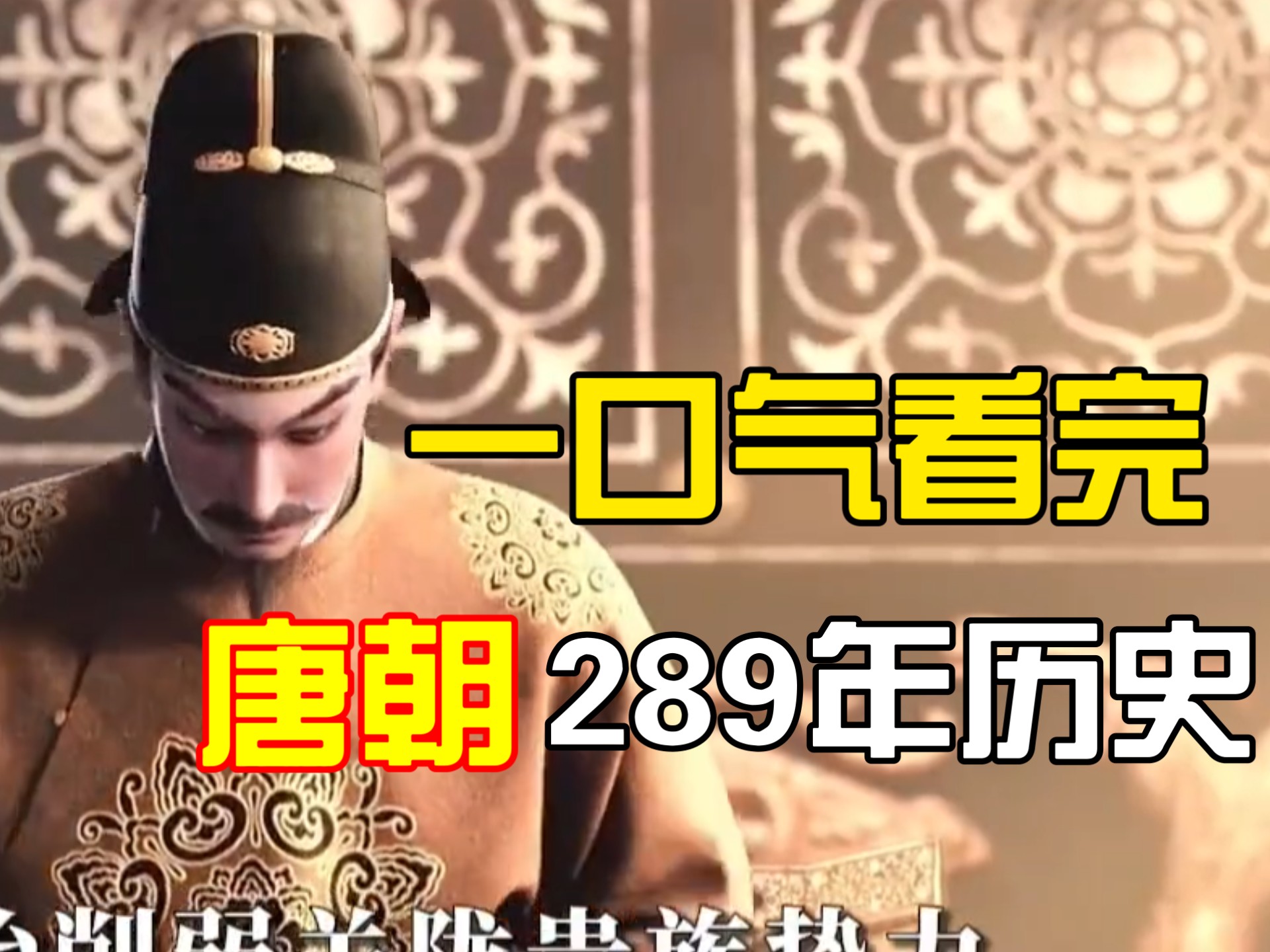 一口气看完唐朝289年历史，看懂历史脉络#文脉里的中国 #唐朝