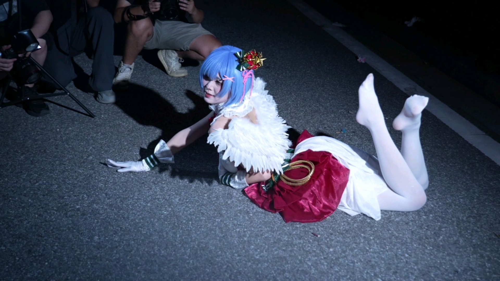 [Rem's Christmas clothes]-00's non-mainstream photographer said it looks good like this.