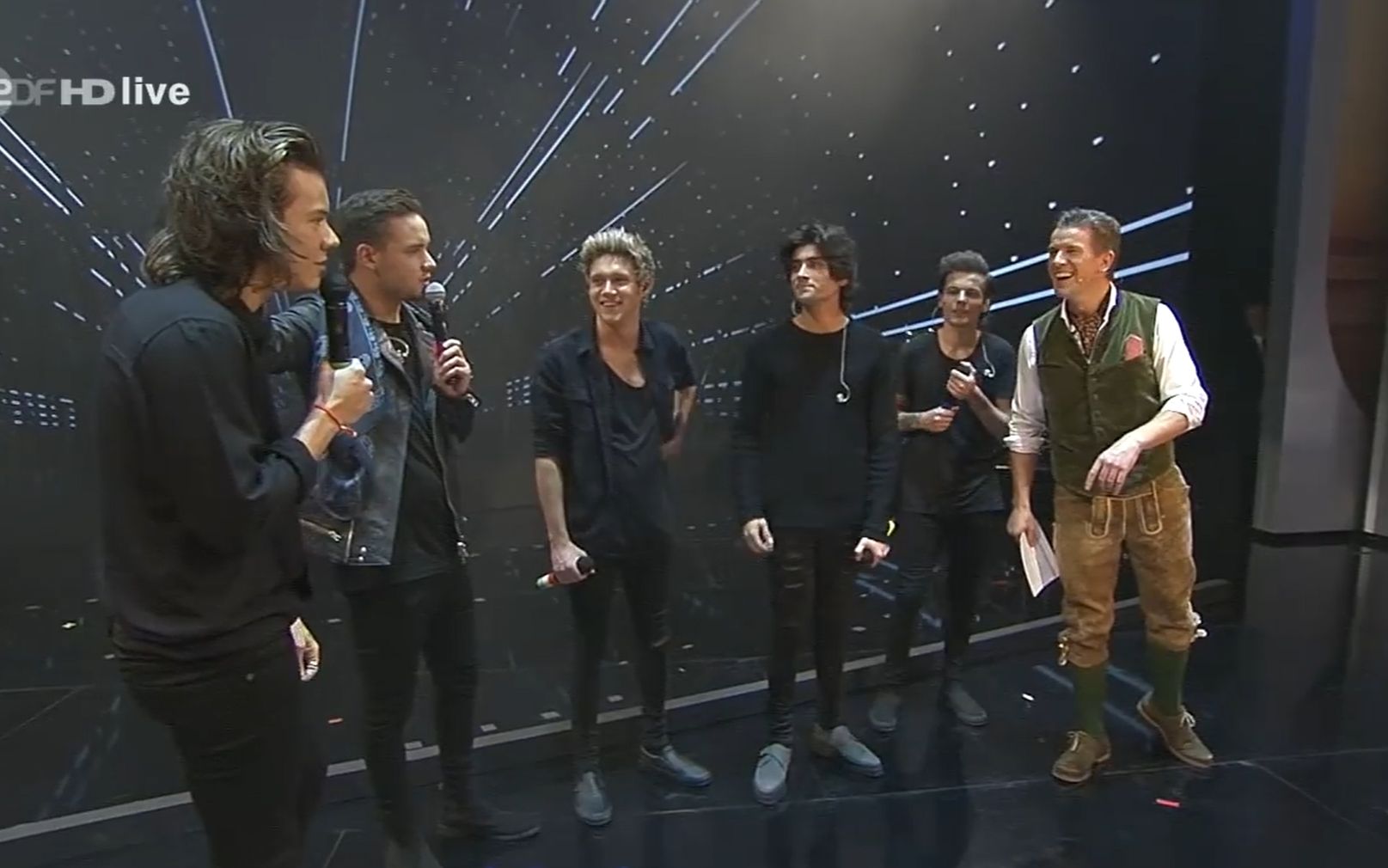 08 在德国"wetten, dass."节目中表演steal my girl