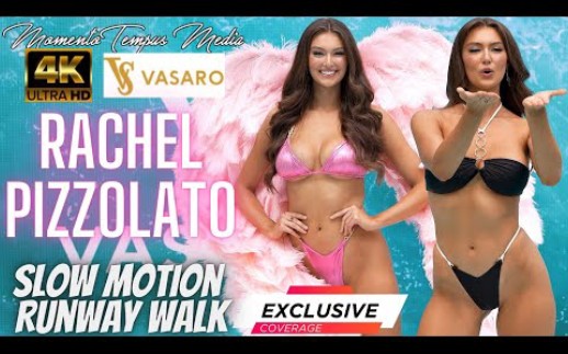 (Rachel Pizzolato)'s Heart Stopping Bikini Ruwnay Stroll / Vasaro Style / 4K