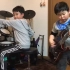 兄弟帅气演绎MONGOL800名曲 小小恋歌 鼓手哥哥10岁，弟弟7岁