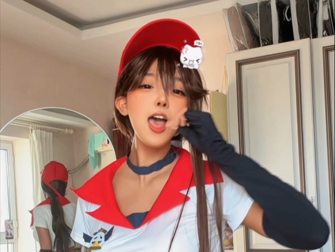 Remember to give the pizza lady a good review.