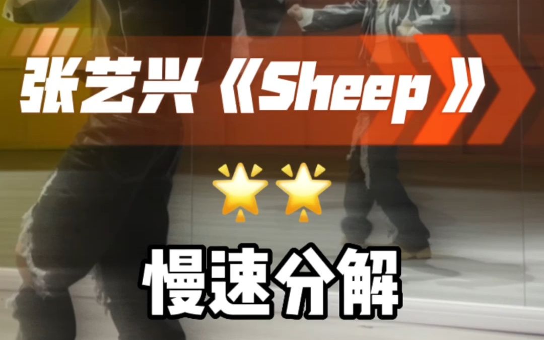 《Sheep》舞蹈慢速分解镜面分解教程