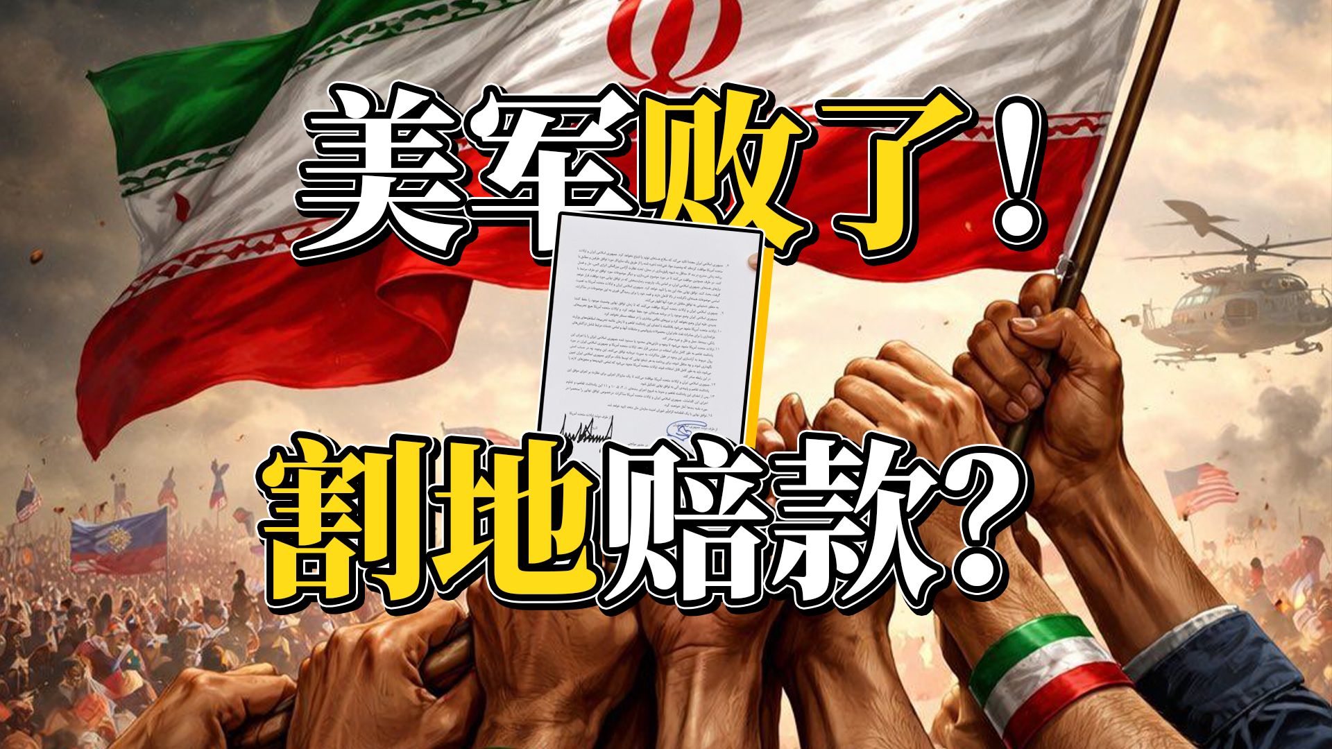 美军割地赔款？美伊备忘录有哪些陷阱？还能谈么？
