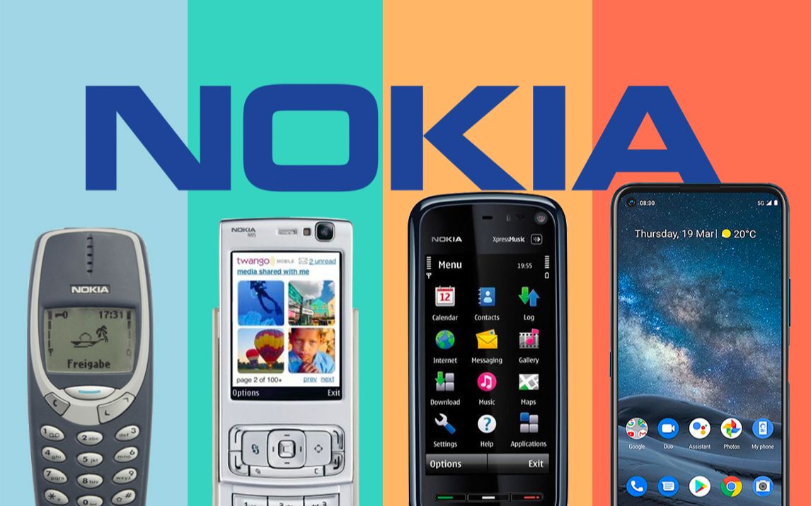 诺基亚部分手机经典回顾，从1992年到至今，里面有你曾经用过的机型吗