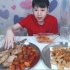 【快进版】-【韩国吃播】弗朗西斯卡吃锅包肉、鸡排、鸡块；餐后麦片、甜点、零食