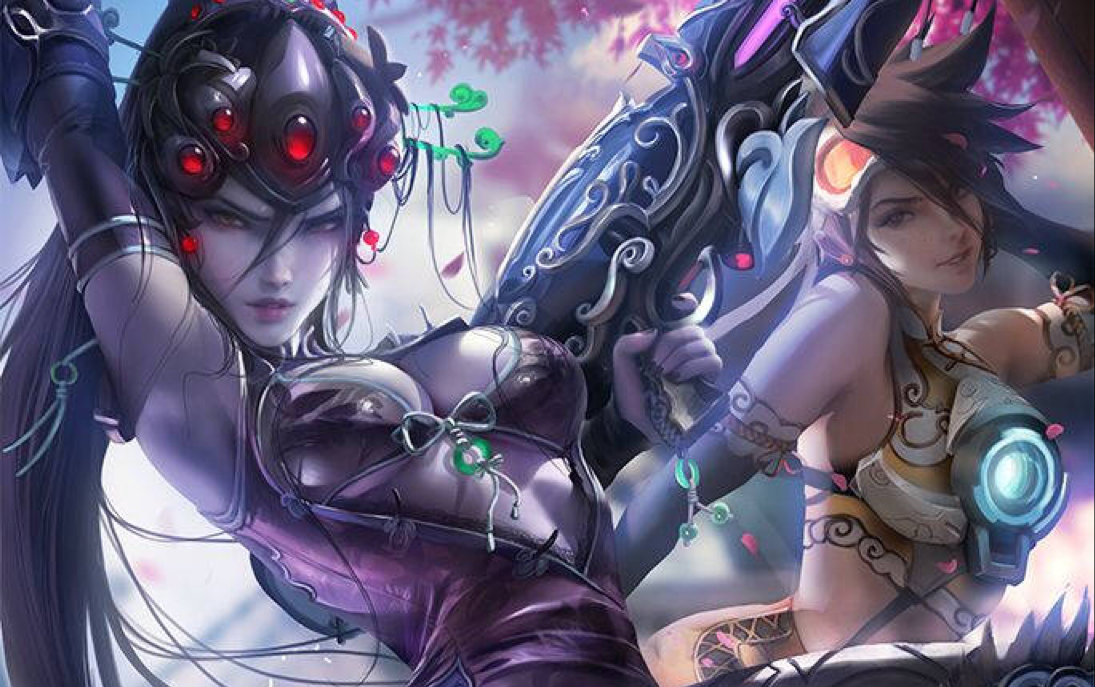 守望先锋黑百合福利合集_守望先锋原创画作_守望监测.