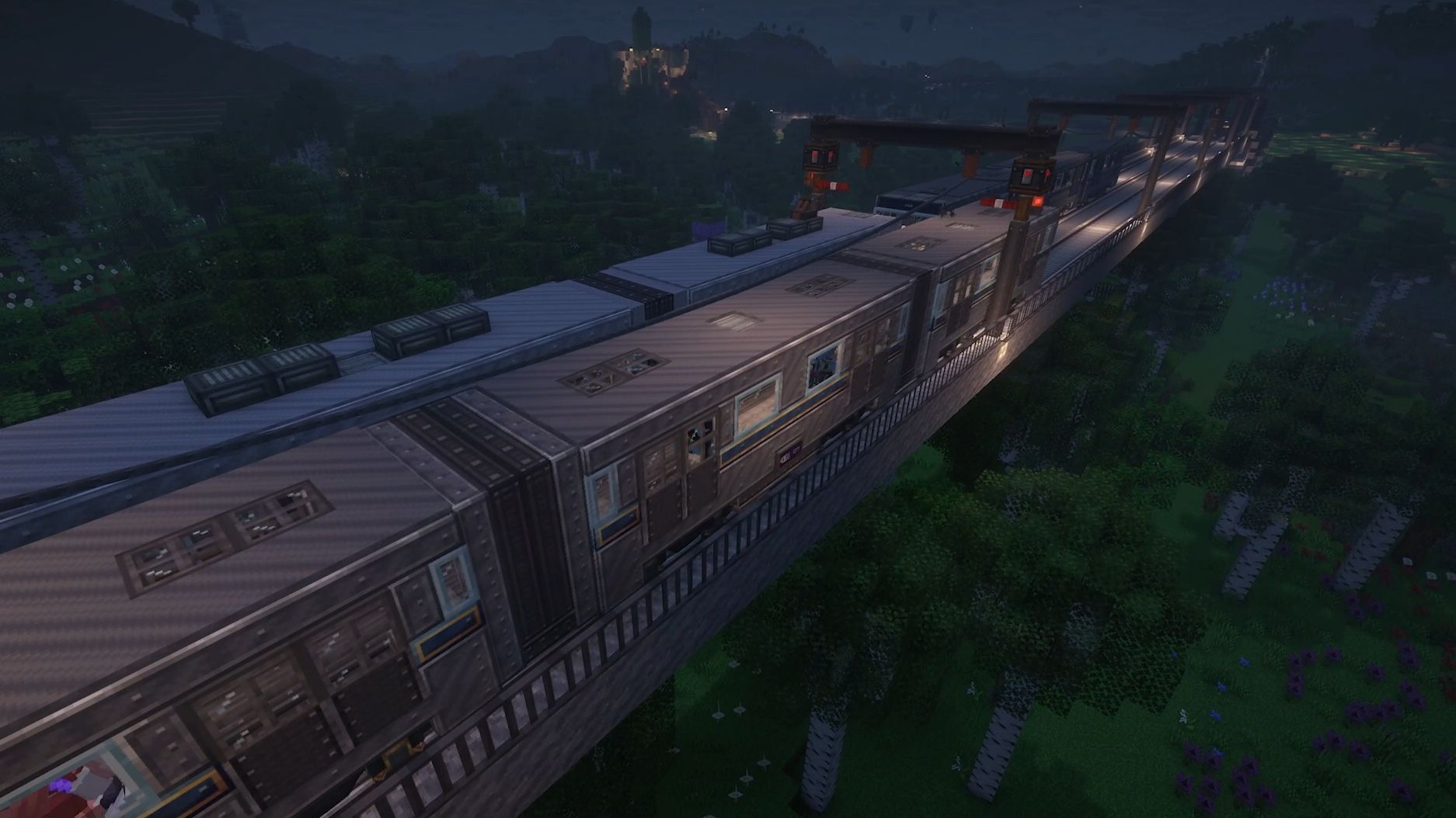 机械动力ASMR-美好的一天从通勤开始(四号线)