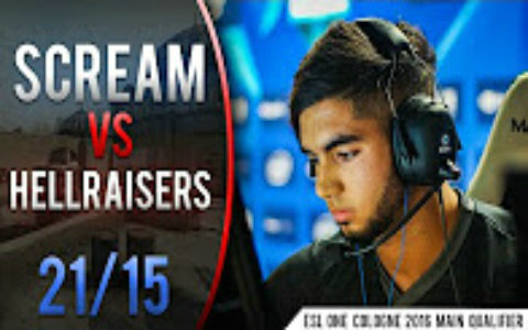 【csgo】pov g2 scream [21_15] vs hr (dust2) - 90%