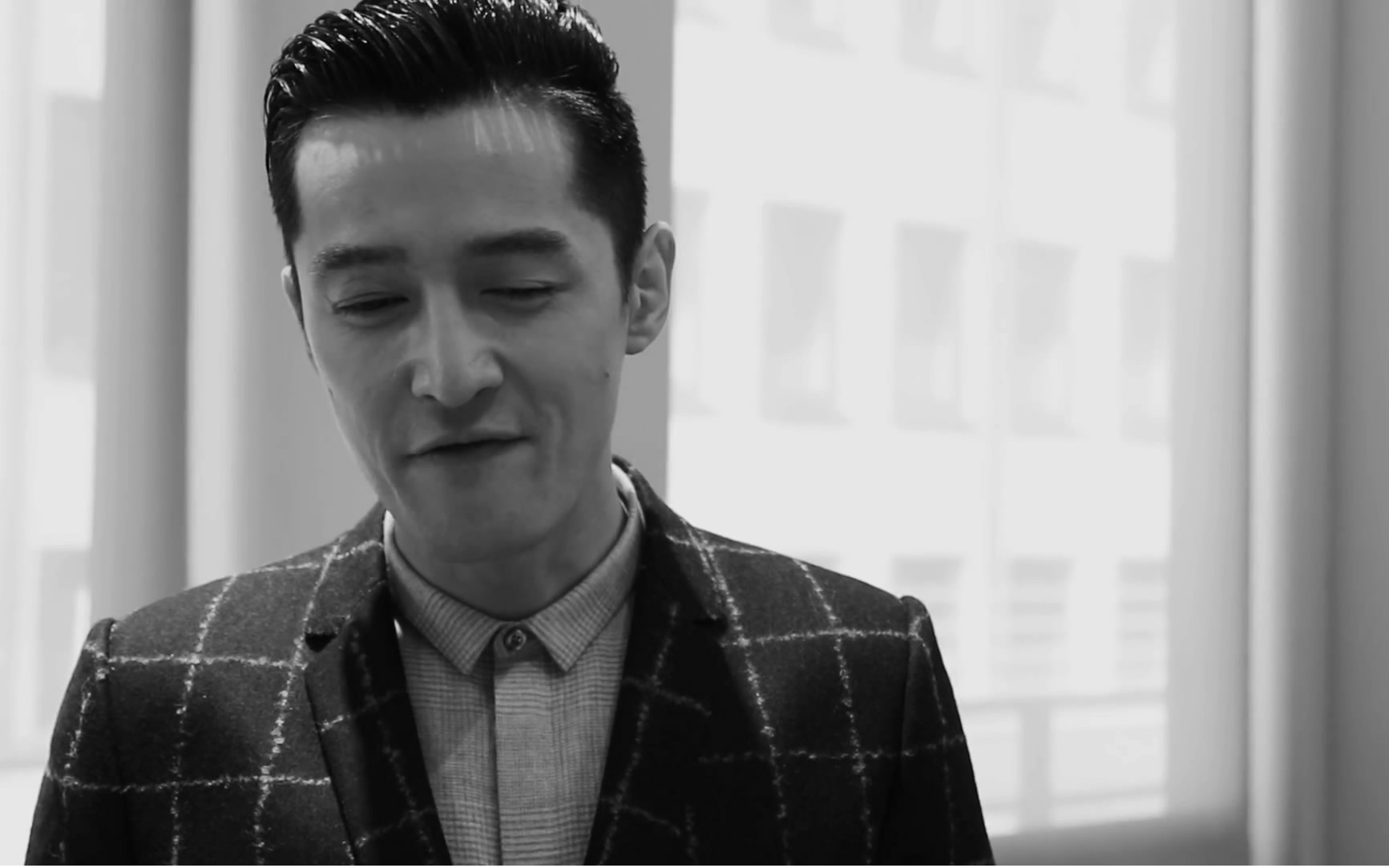 emporio armani 2017春夏男装走秀 胡歌采访