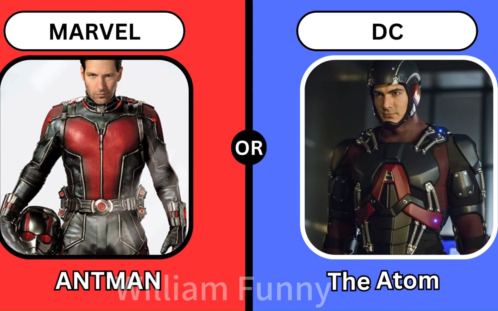漫威英雄和DC英雄比较，你更喜欢哪个？第1集