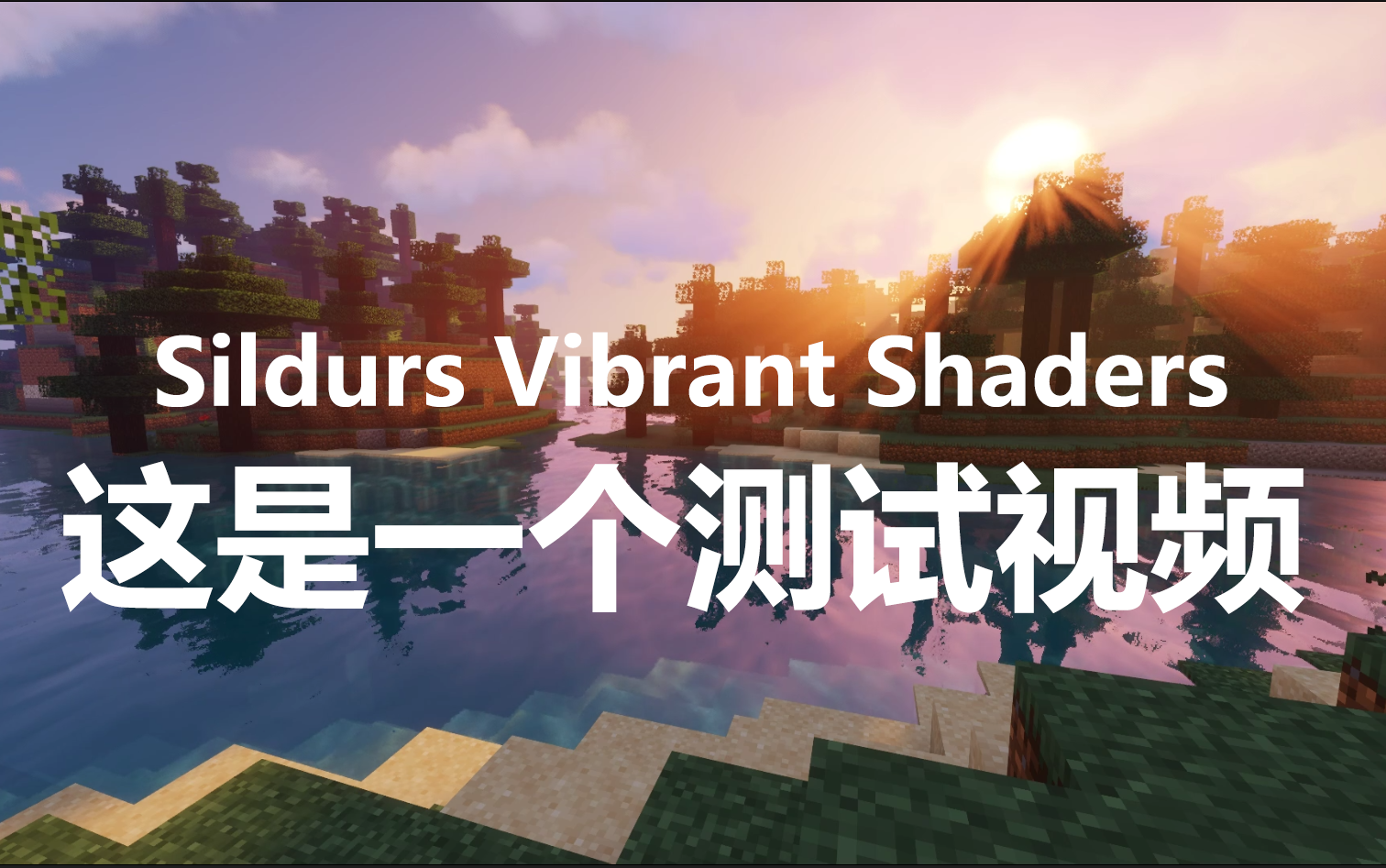 测试视频 Sildurs Vibrant Shaders 哔哩哔哩 つロ干杯 Bilibili