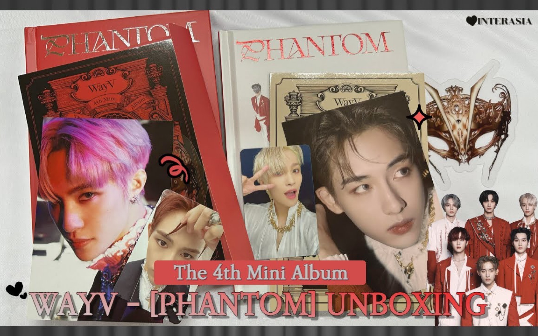 【专辑开箱】威神V新专Phantom来啦WayV album unboxing哔哩哔哩bilibili