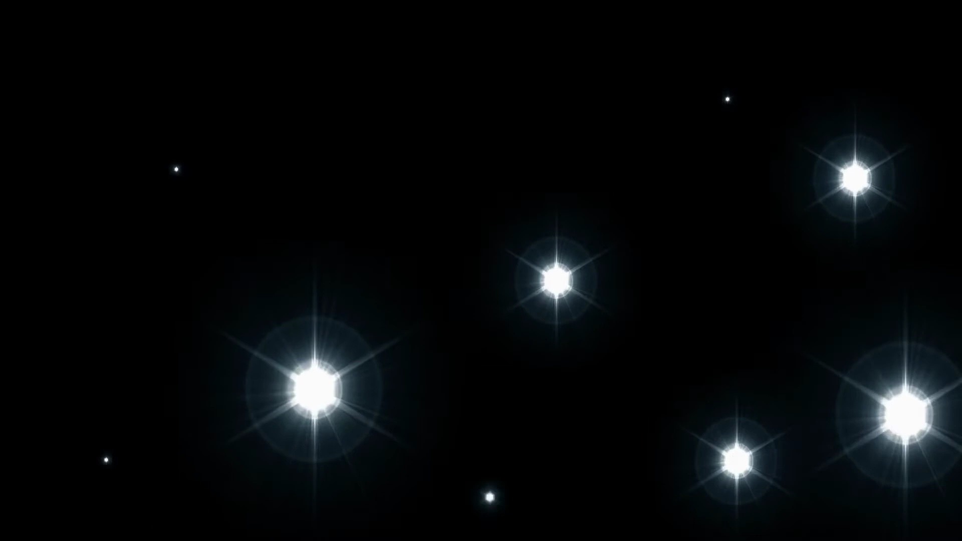 【舞台背景】43-白色光点飞舞动态循环视频背景❤️ 浪漫梦幻舞蹈晚会年会循环动画