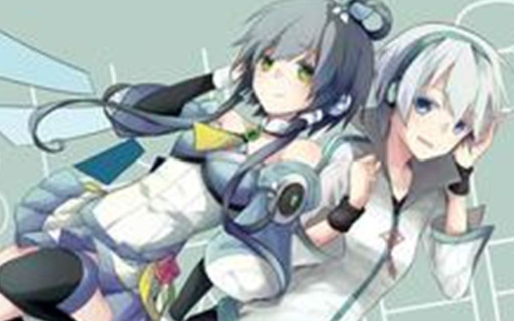 言和洛天依-小酒窝