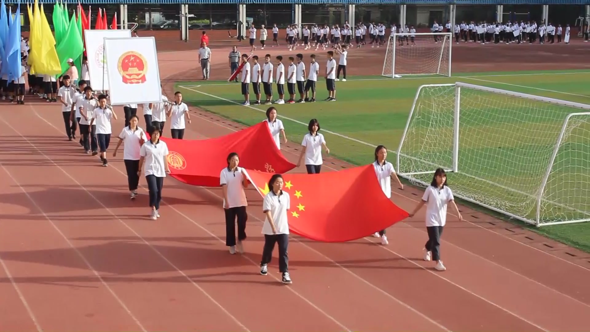 汉铁高中运动会(主席台视角20180930)