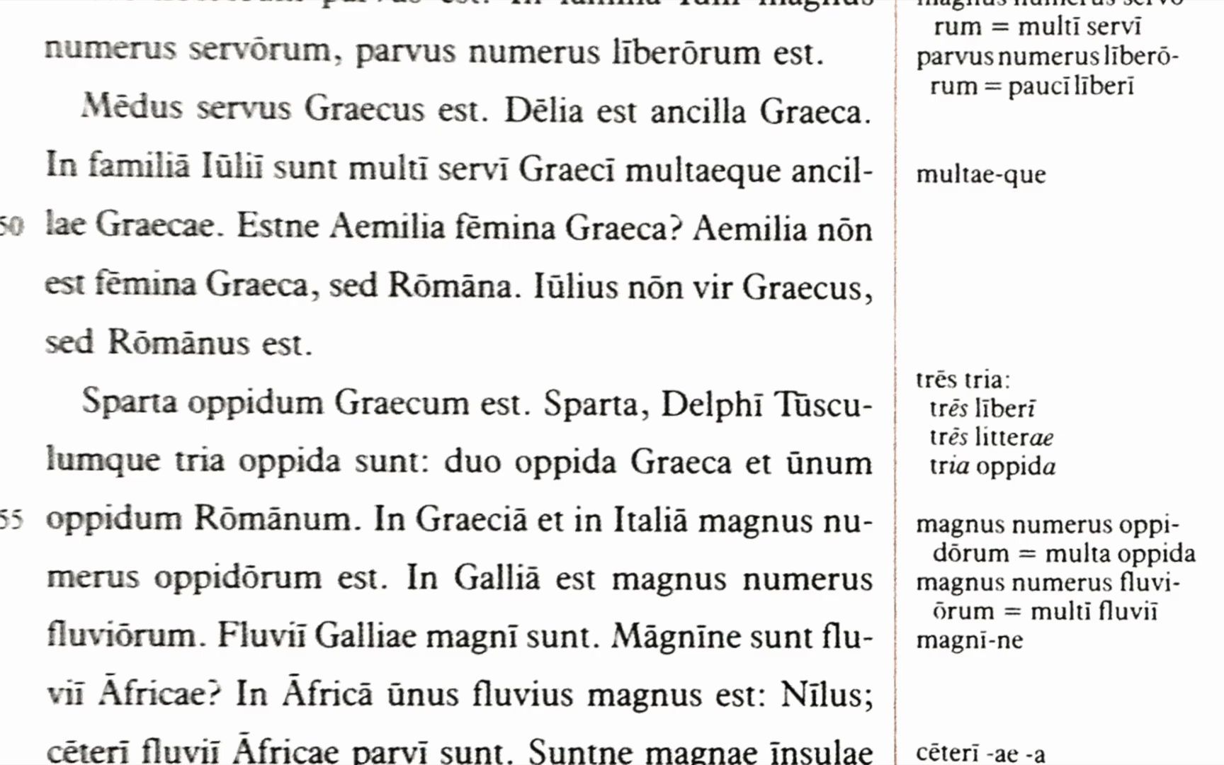 NEW VERSION Lingua Latina Per Se Illustrata Cap.2 Familia Romana LLPSI