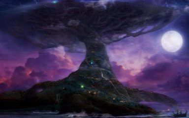 教你如何画世界上最难画的(世界树)嘻嘻