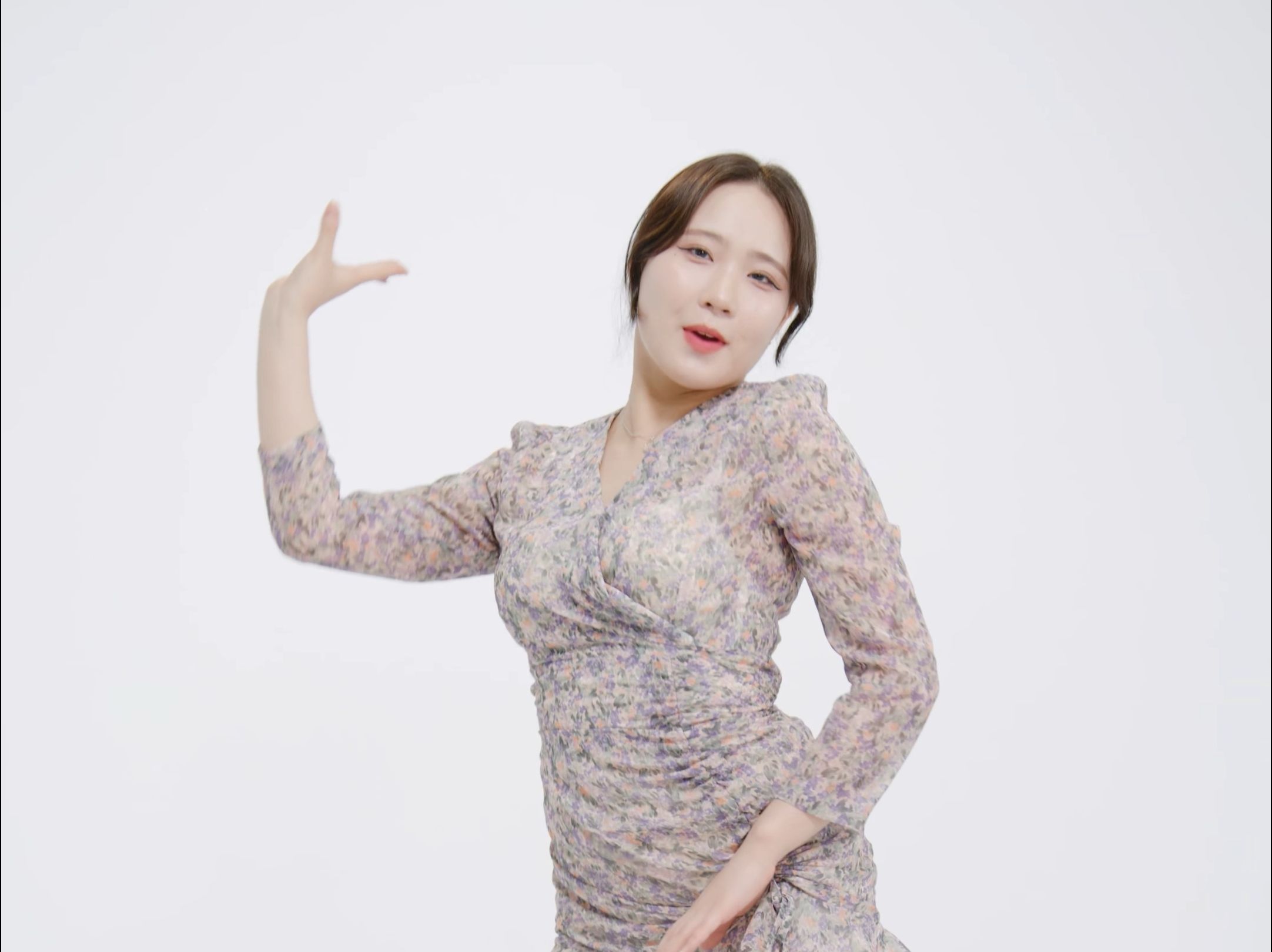 Jung In Feel My Rhythm Flower Dress