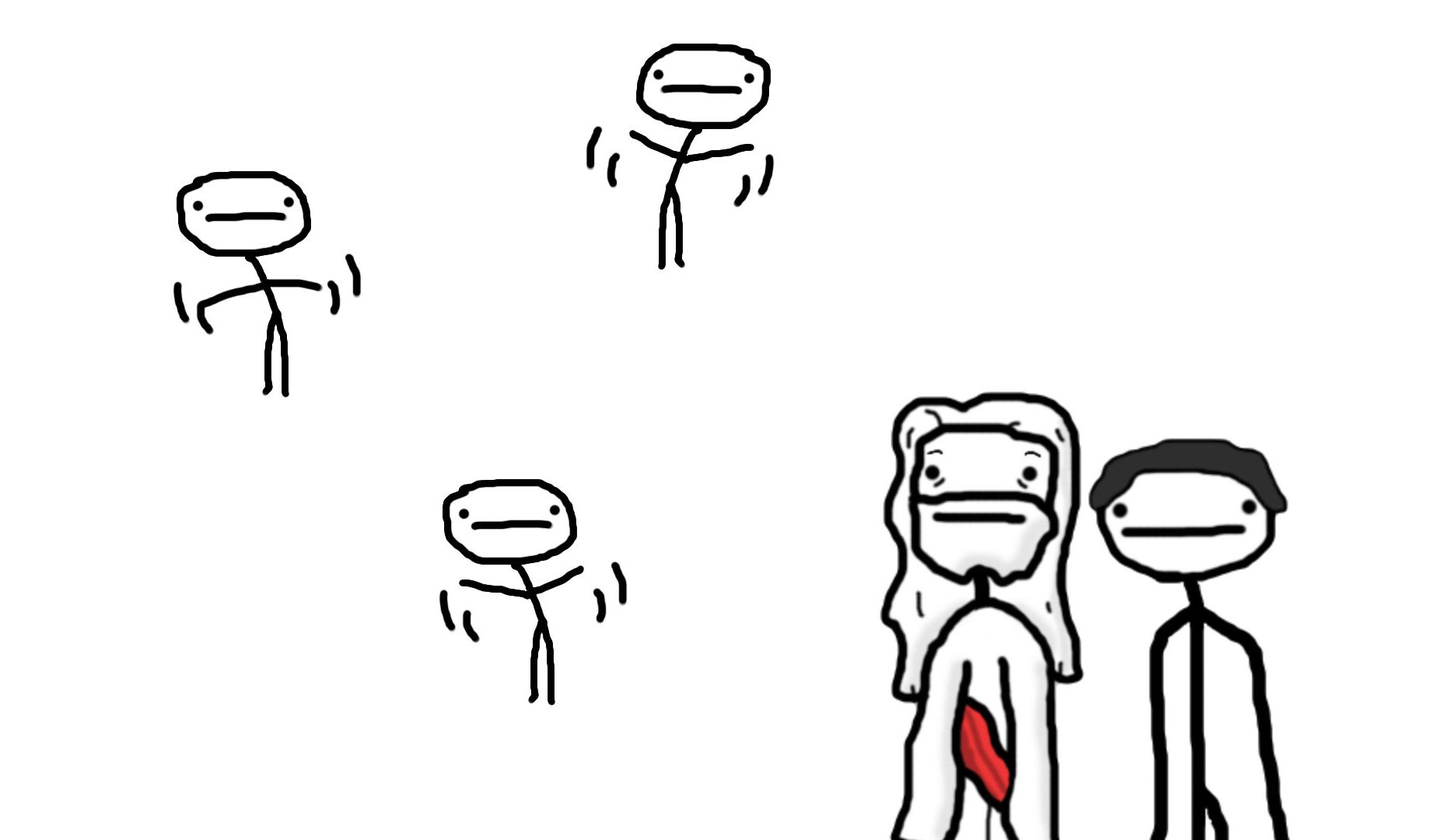 上帝：你说在雄性人类的后门里设计个一摁就嗨的按钮？