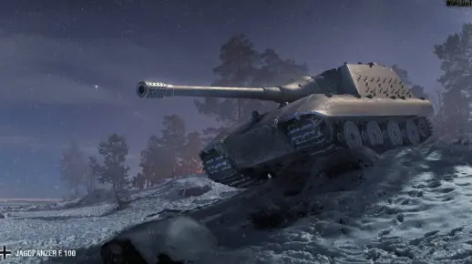 【WOTB】来自德意志的压迫感，E100歼击车，参见！