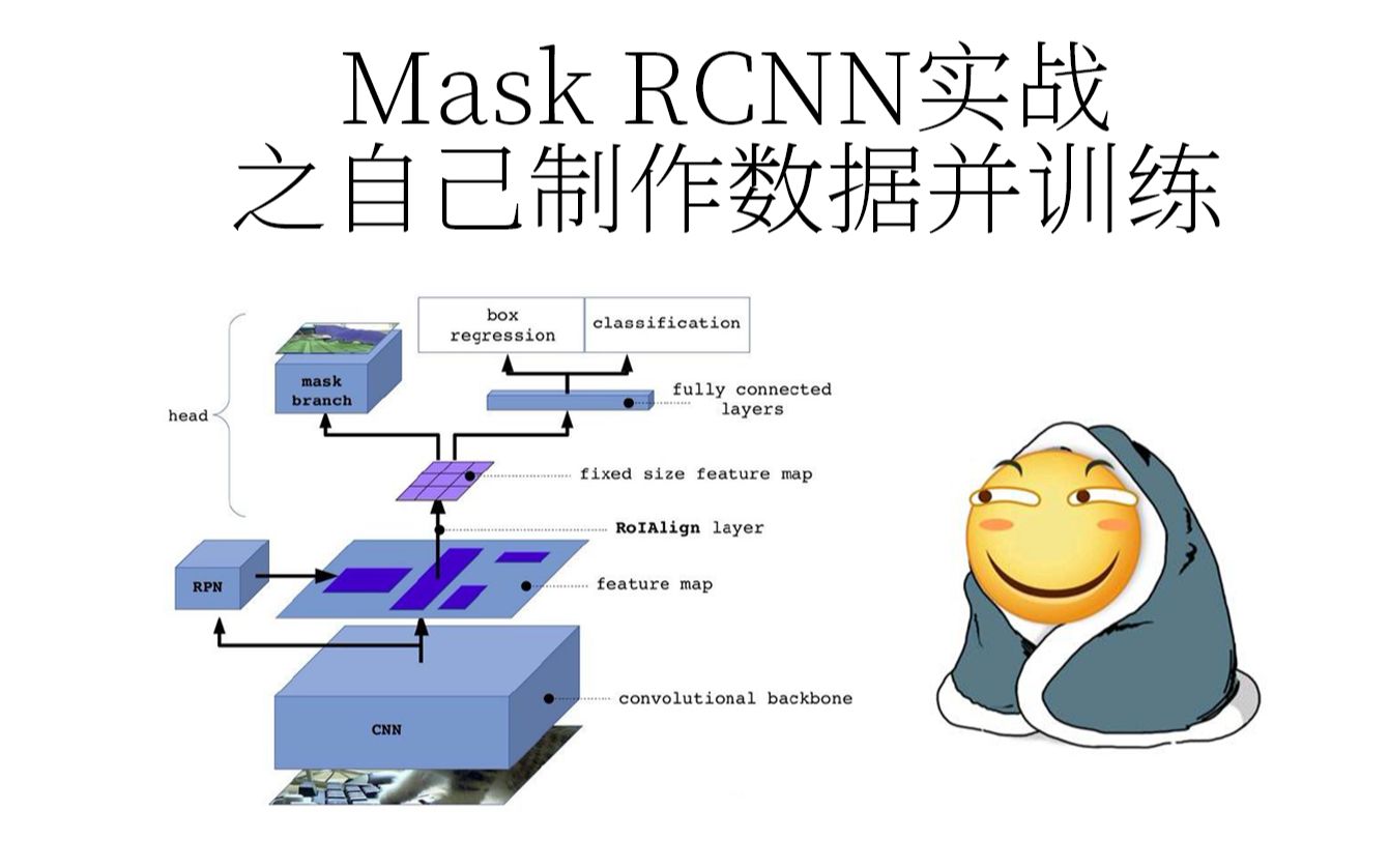 实战Mask RCNN(下)之自己动手制作数据训练_哔哩哔哩_bilibili