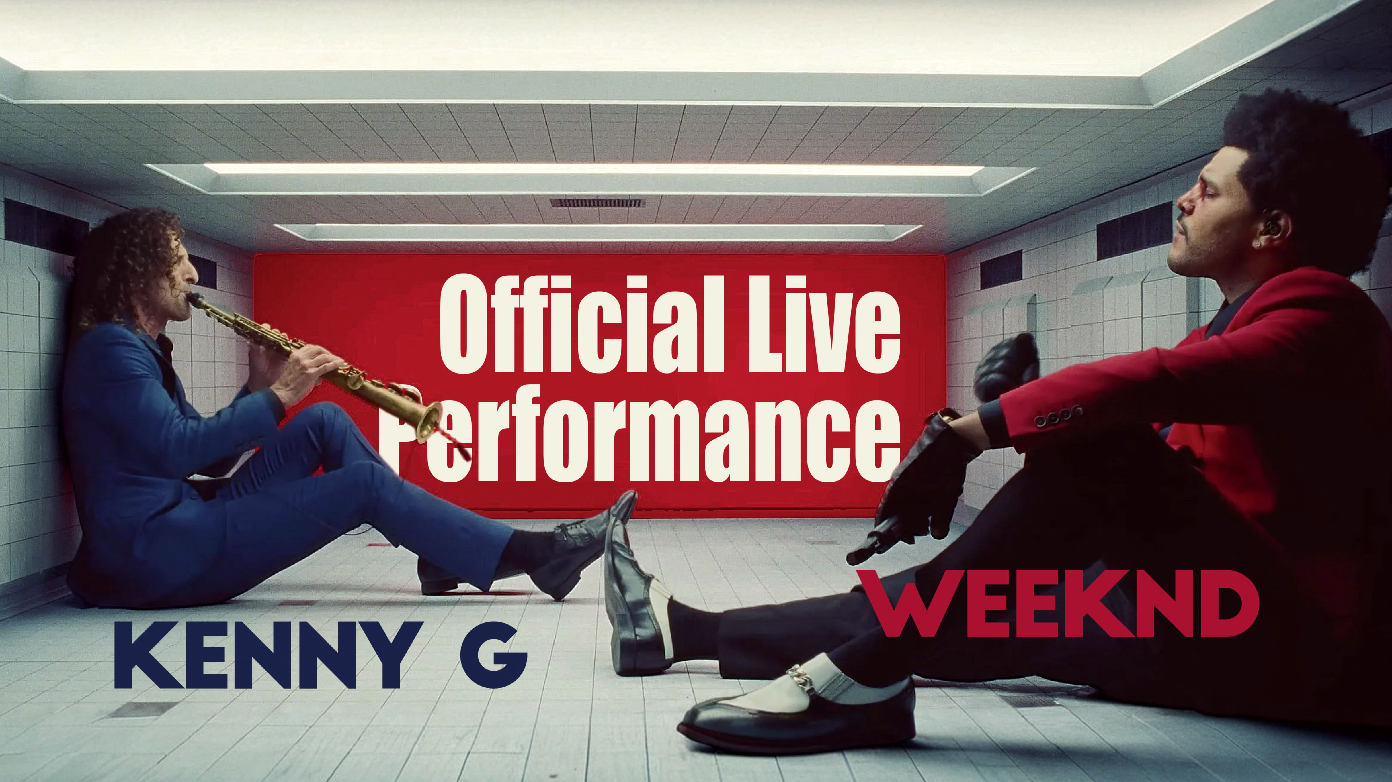【4K LIVE】The Weeknd盆栽 X Kenny G肯尼·基 | 直播现场 Official Live | 红光爆闪亮瞎双眼