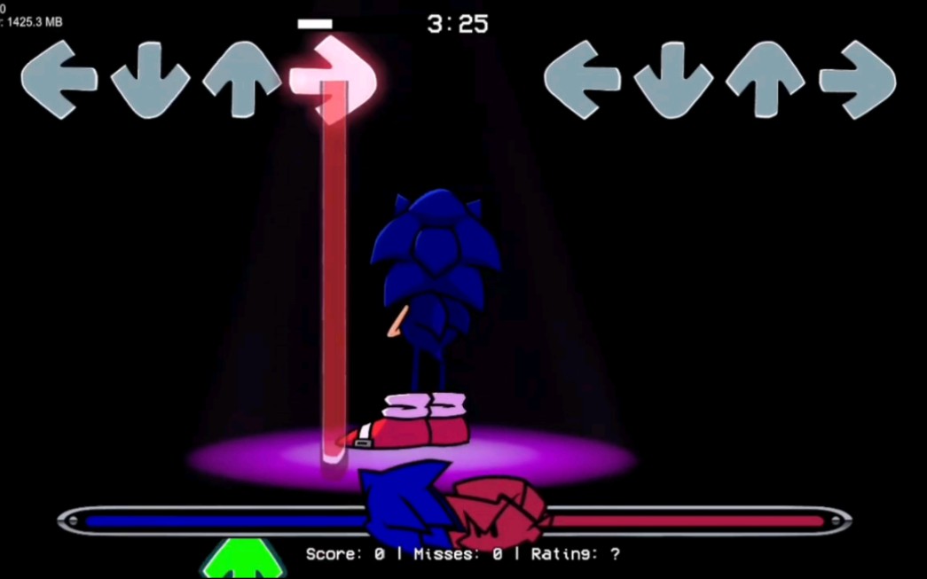 【FNF优质模组】Sonic.exe Rerun官方 太慢了曲目演示