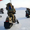 USAMC 美国特种部队（绿色贝雷帽）在寒冷天气下用雪地摩托快速部署