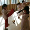 黄绿带考级训练中