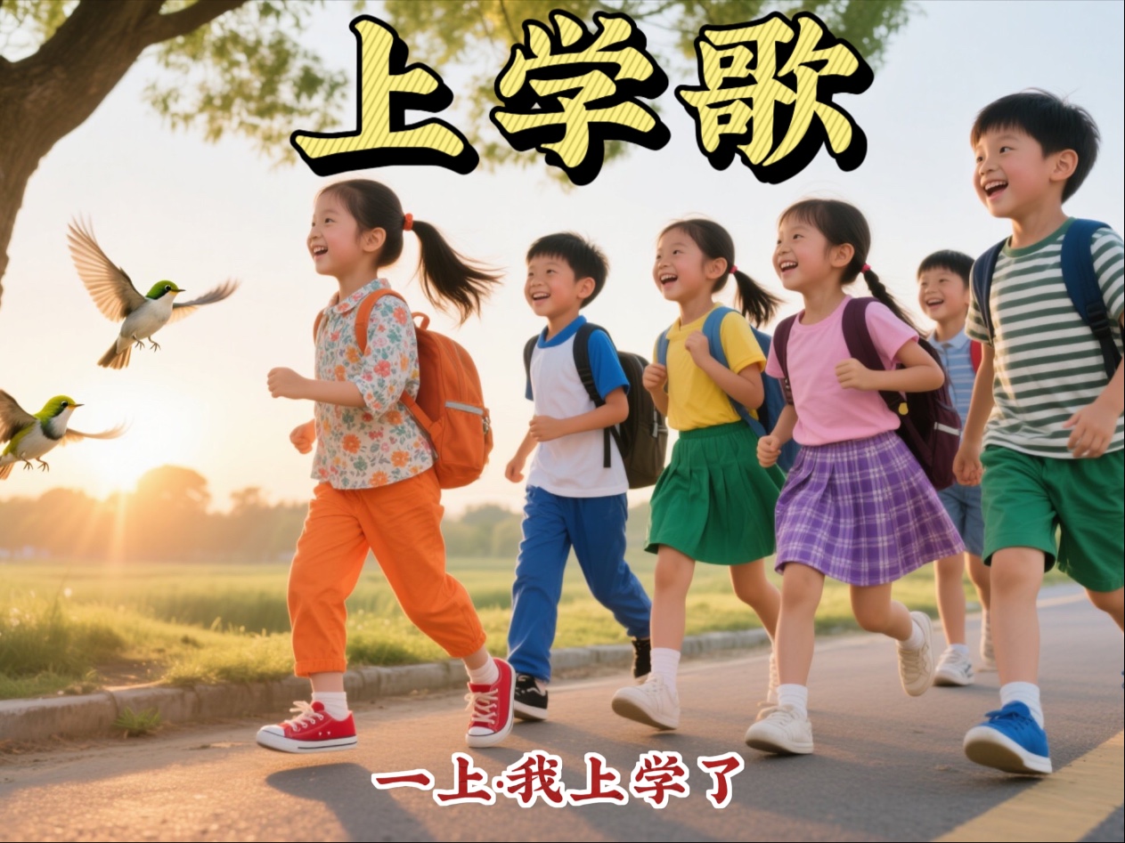 【一年级语文上册 上学歌】