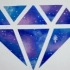 【手绘教程】如何在纸上画钻石星空！