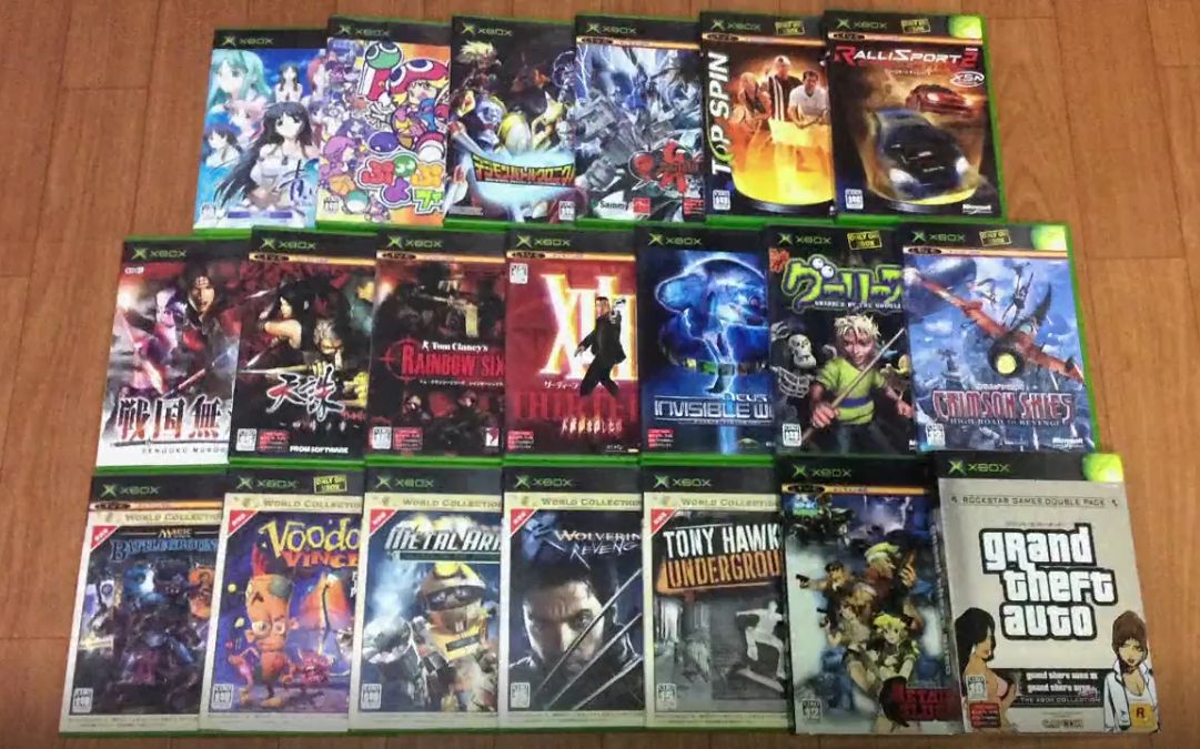 初代xbox日版游戏全回顾 vol.
