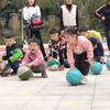 幼儿园的篮球课