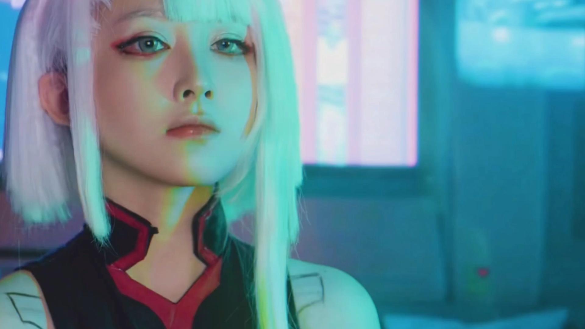 [QCos]Cyberpunk Edgerunners Lucy Cosplay (6)