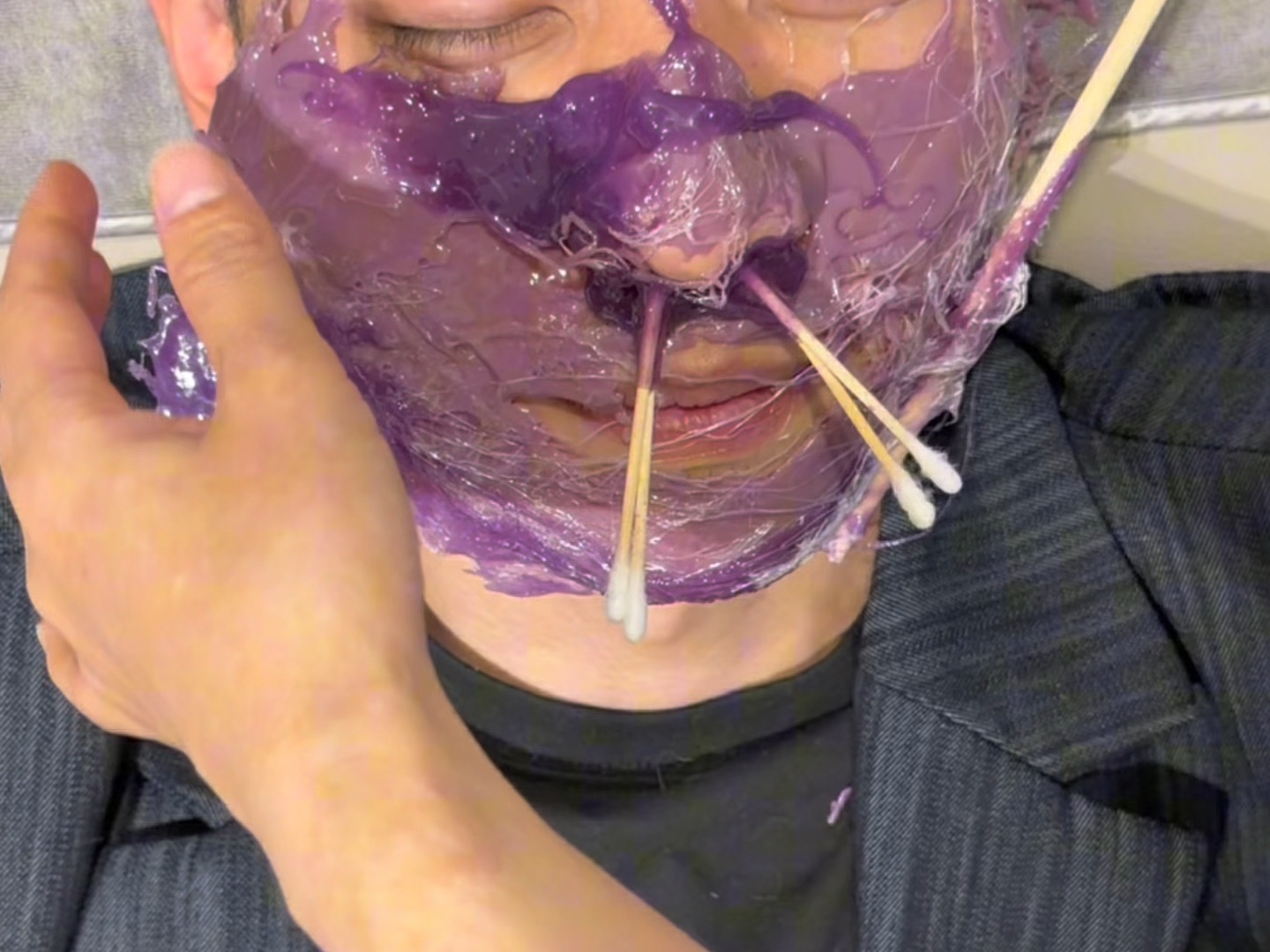 新项目！！！！蜜蜡拔胡子！！！超级……不建议…