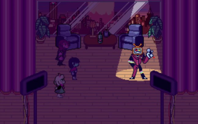 deltarune chapter 3 Mike Battle The First Encounter