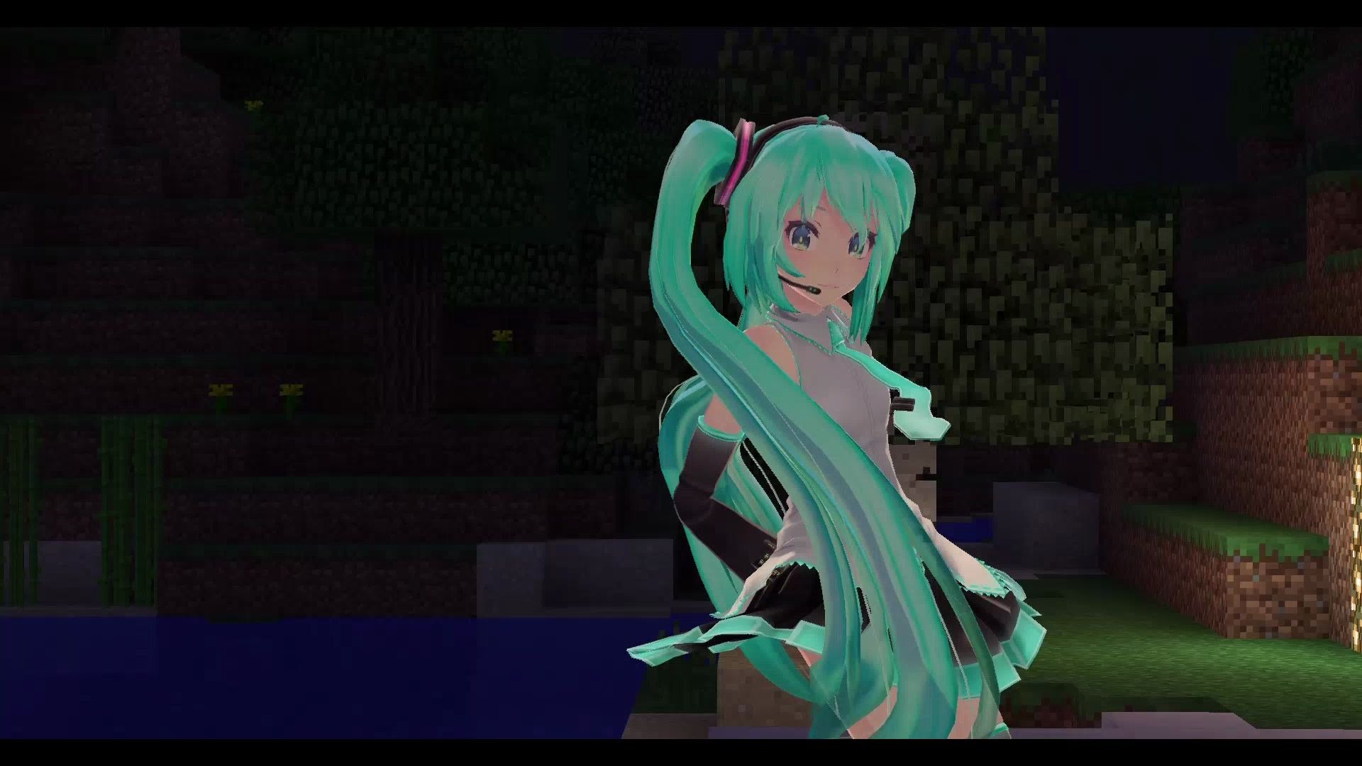 classic miku[tda] Minecraft customsteve mod_哔哩哔哩_bilibili